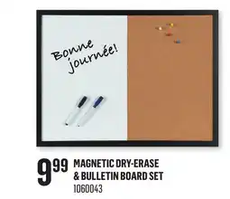 Canac Magnetic Dry-Erase & Bulletin Board Set offer