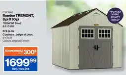 Patrick Morin TREMONT Shed, 8 ft. X 10 ft offer