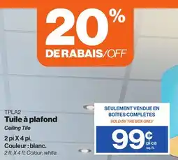Patrick Morin Ceiling Tile offer