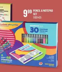 Canac Pencil & Notepad Set offer