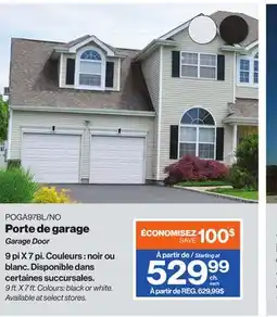 Patrick Morin Garage Door offer