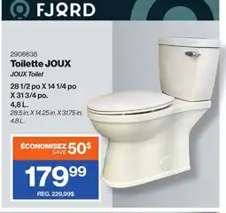 Patrick Morin JOUX Toilet 28 1/2 po X 14 1/4 po X 31 3/4 po offer