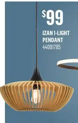 Canac Izan 1-Light Pendant offer