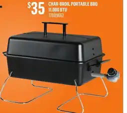 Canac Char-Broil Portable BBQ 11,000 BTU offer