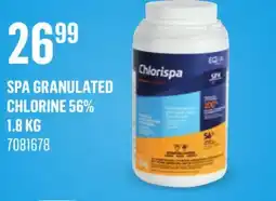 Canac Spa Granulated Chlorine 56% 1.8kg offer