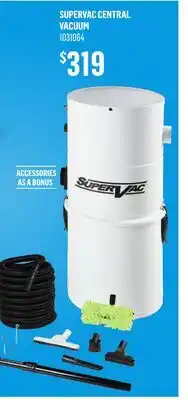 Canac SuperVac Central Vacuum offer