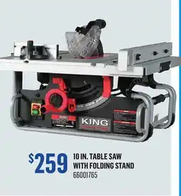 Canac 10 in. Table Saw with Folding Stand offer
