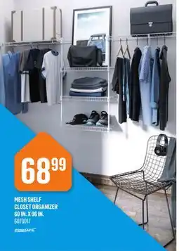 Canac Mesh Shelf Closet Organizer 60in.x96in offer