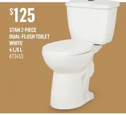 Canac Stan 2-Piece Dual-Flush Toilet White 4 L/6 L offer