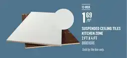 Canac Suspended Ceiling Tiles Kitchen Zone 2ftx4ft offer