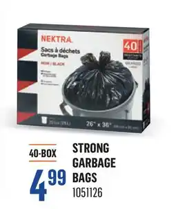 Canac Strong Garbage Bags offer