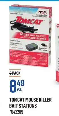 Canac Tomcat Mouse Killer Bait Stations offer