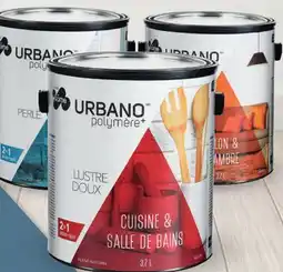 Canac Urbano Living Room & Bedroom Interior Latex Paint White & Colours 3.7 L offer