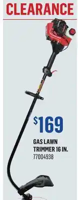 Canac Gas Lawn Trimmer 16in offer
