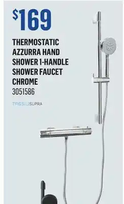 Canac Thermostatic Azzurra Hand Shower 1-Handle Shower Faucet offer