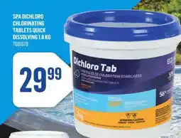 Canac Spa Dichloro Chlorinating Tablets quick dissolving 1.8kg offer