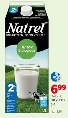 Avril Lait 2% M. G. bio offer
