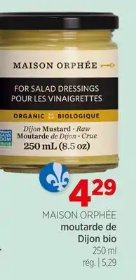 Avril Moutarde de Dijon bio offer