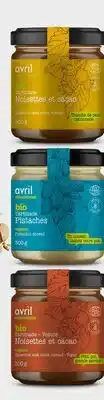 Avril tartinade bio offer