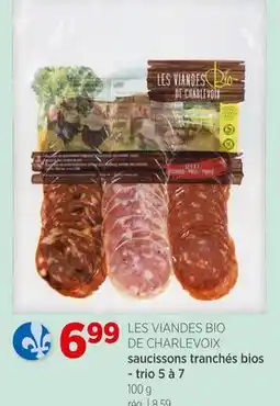 Avril saucissons tranchés bios - trio 5 à 7 offer