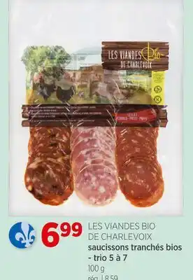 Avril saucissons tranchés bios - trio 5 à 7 offer
