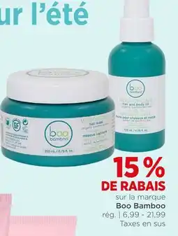 Avril MARQUE BOO BAMBOO offer