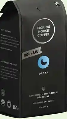 Avril KICKING HORSE COFFEE café bio etéquitable offer