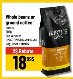 Mayrand Hortus Whole beans or ground coffee offer