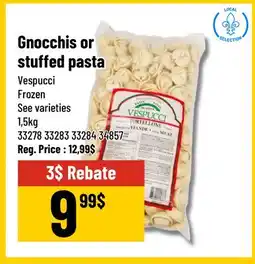 Mayrand Vespucci Gnocchis or stuffed pasta offer