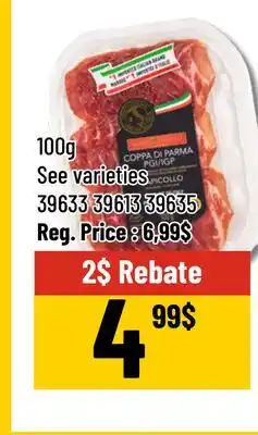 Mayrand Sliced deli meats Marc Angelo offer