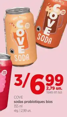Avril Sodas probiotiques bios offer