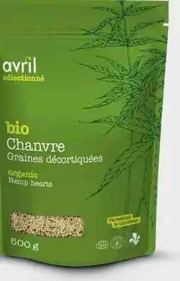 Avril Graines de chanvre décortiquées bios offer