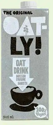 Avril Boisson d'avoine barista offer