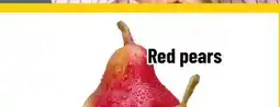 Mayrand Red pears offer