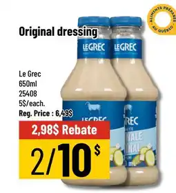 Mayrand Le Grec Original dressing offer