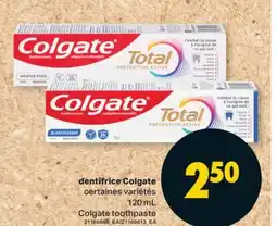 L'Intermarché DENTIFRICE COLGATE | COLGATE TOOTHPASTE, 120 ML offer