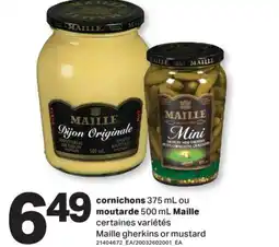 L'Intermarché CORNICHONS, 375 ML OU MOUTARDE, 500 ML | GHERKINS OR MUSTARD offer