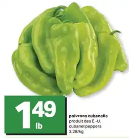 L'Intermarché POIVRONS CUBANELLE | CUBANEL PEPPERS offer