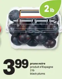 L'Intermarché PRUNE NOIRE | BLACK PLUMS, 2 lb offer