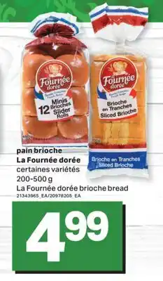 L'Intermarché PAIN BRIOCHE LA FOURNÉE DORÉE | LA FOURNÉE DORÉE BRIOCHE BREAD, 200-500 G offer