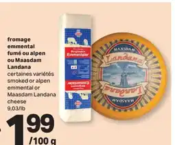 L'Intermarché FROMAGE EMMENTAL FUMÉ OU MAASDAM offer