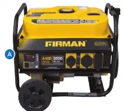 RONA 3550- to 4450-W GAS PORTABLE GENERATORS offer