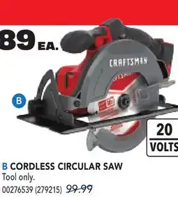 RONA CORDLESS CIRCULAR SAW offer