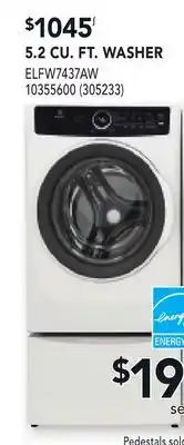 RONA 5.2 CU. FT. WASHER offer