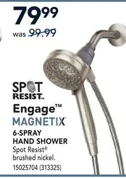 RONA Engage 6-SPRAY HAND SHOWER offer