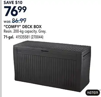 RONA COMFY DECK BOX offer