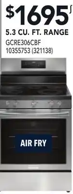 RONA FRIGIDAIRE GALLERY 5.3 CU. FT. RANGE offer