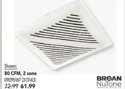 RONA Roomside collection bathroom fans offer