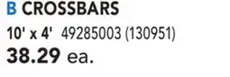 RONA SCAFFOLLD KIT CROSSBARS 10' x 4' offer