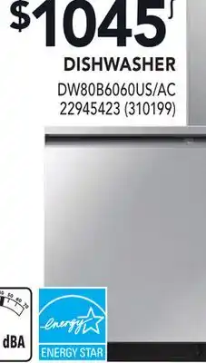 RONA SAMSUNG DISHWASHER offer